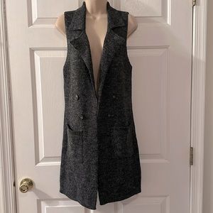 Long Sweater Vest Size SMALL